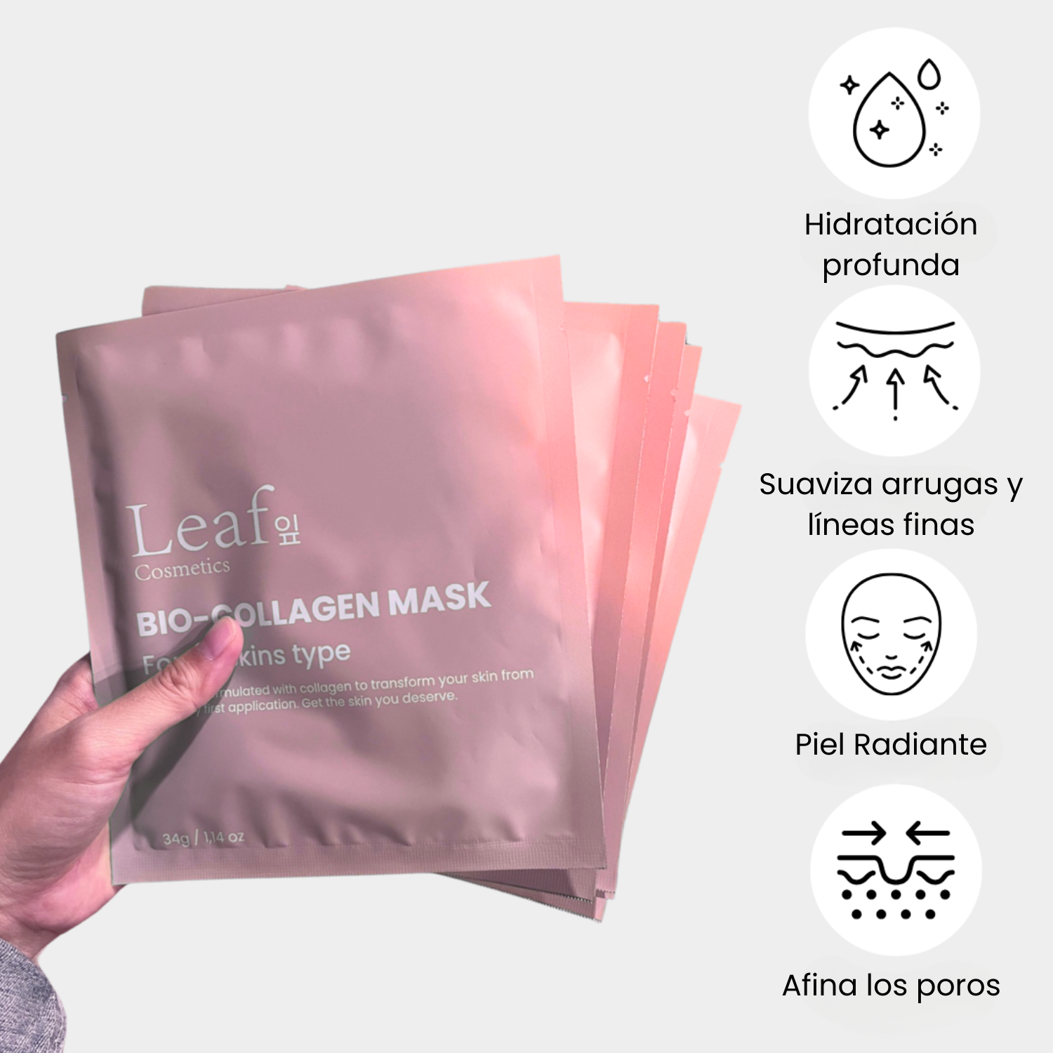 Mascarilla de Biocolágeno